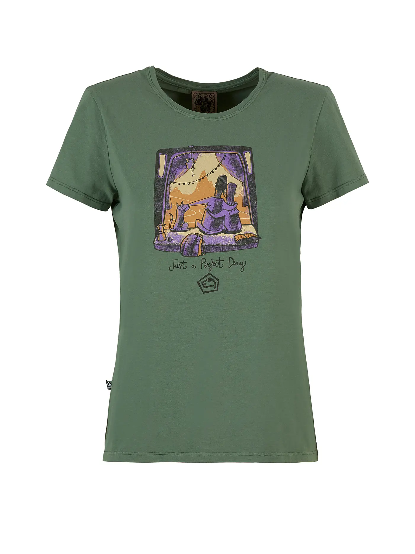 E9 | Damen Klettershirt Sunset | 
